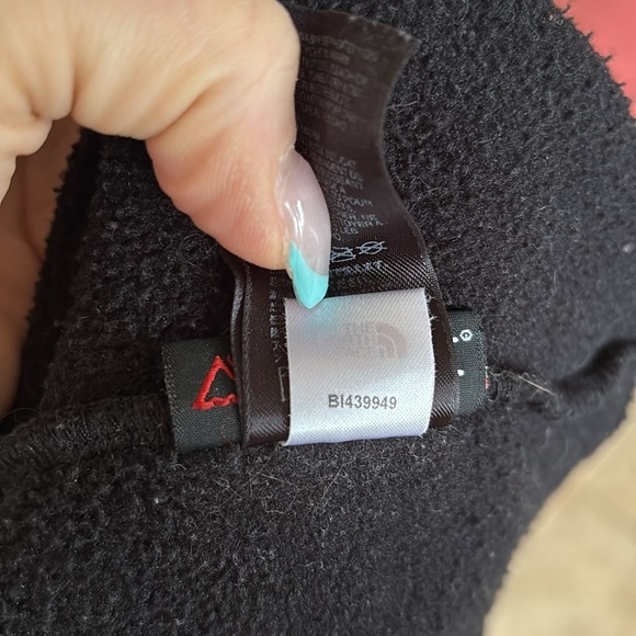 The North Face Black Fleece Zippered Jacket Retro Denali Embroidered Midweight - Picture 13 of 15